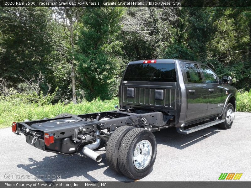 Granite Crystal Metallic / Black/Diesel Gray 2020 Ram 3500 Tradesman Crew Cab 4x4 Chassis