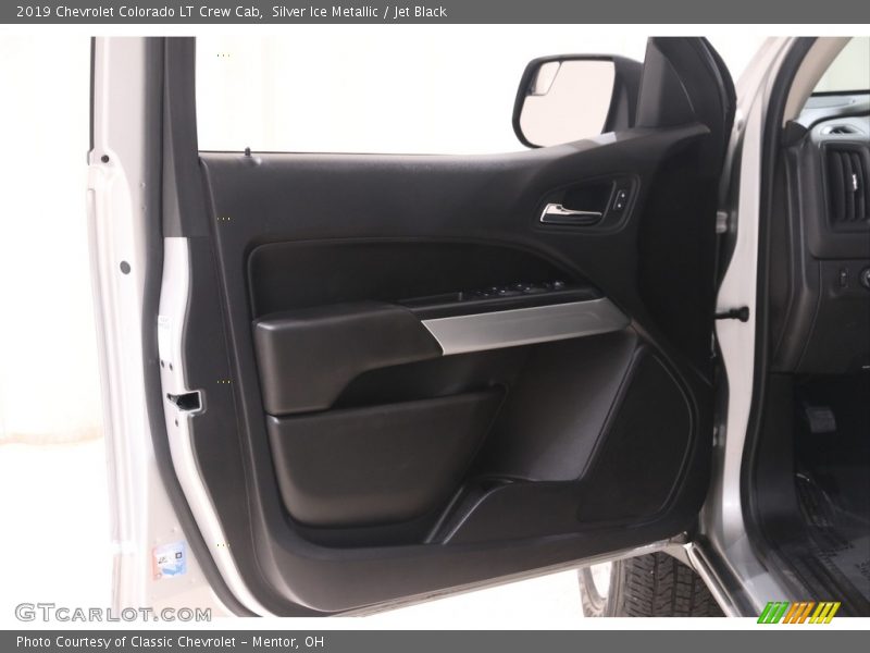 Silver Ice Metallic / Jet Black 2019 Chevrolet Colorado LT Crew Cab