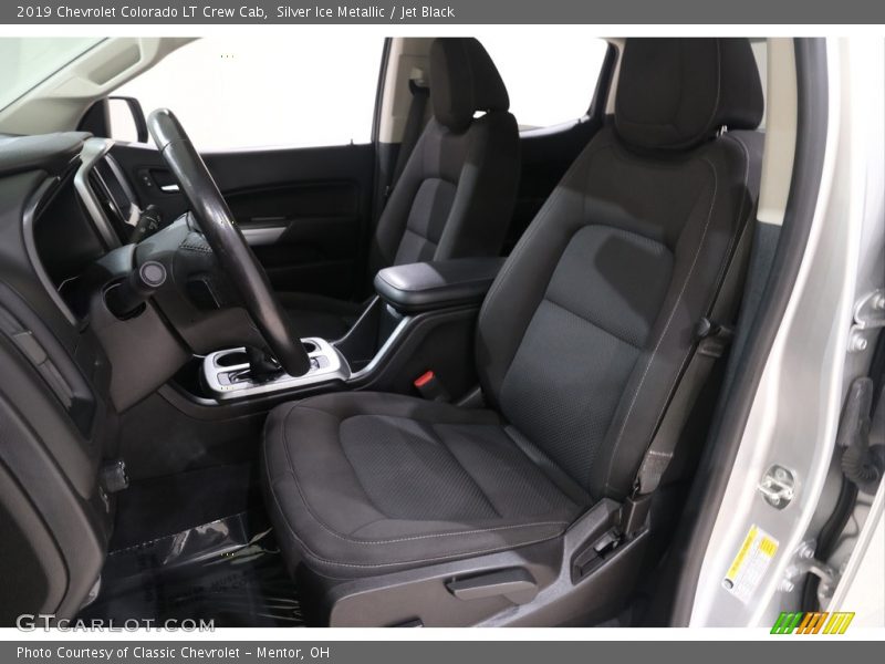 Silver Ice Metallic / Jet Black 2019 Chevrolet Colorado LT Crew Cab