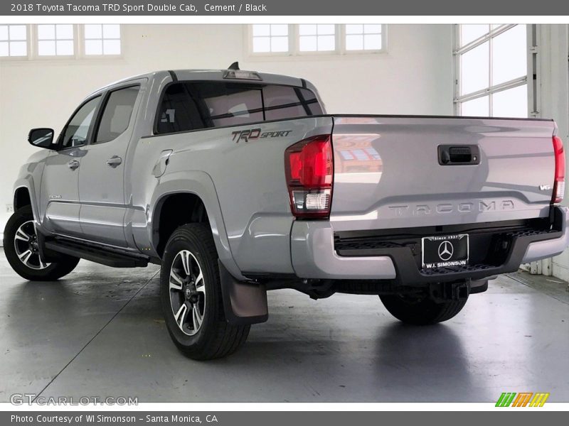 Cement / Black 2018 Toyota Tacoma TRD Sport Double Cab