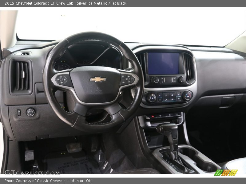 Silver Ice Metallic / Jet Black 2019 Chevrolet Colorado LT Crew Cab