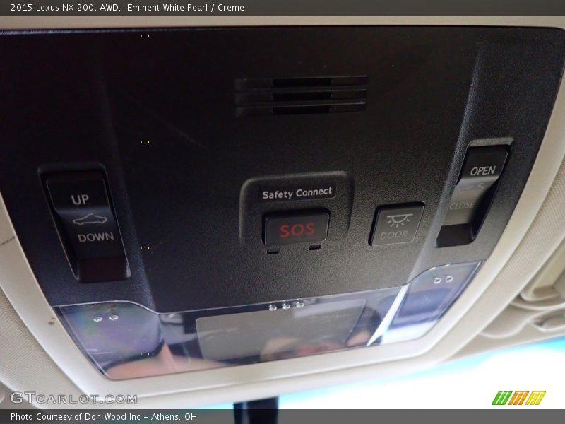 Eminent White Pearl / Creme 2015 Lexus NX 200t AWD