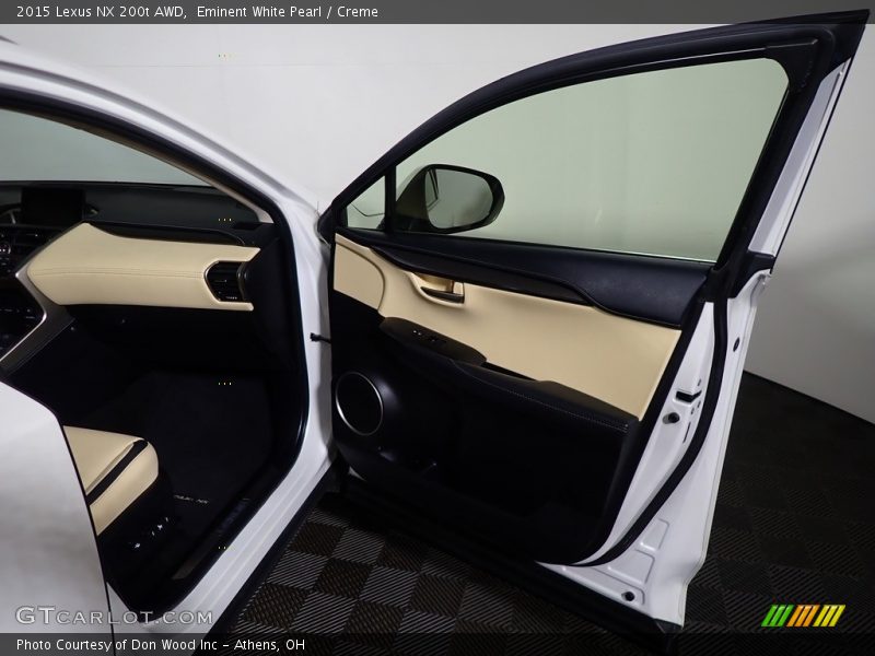Eminent White Pearl / Creme 2015 Lexus NX 200t AWD