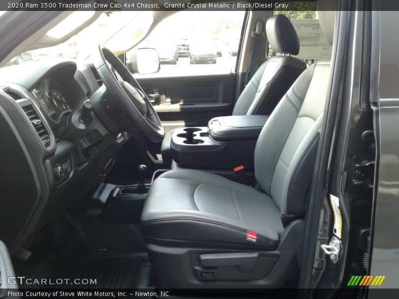 Granite Crystal Metallic / Black/Diesel Gray 2020 Ram 3500 Tradesman Crew Cab 4x4 Chassis