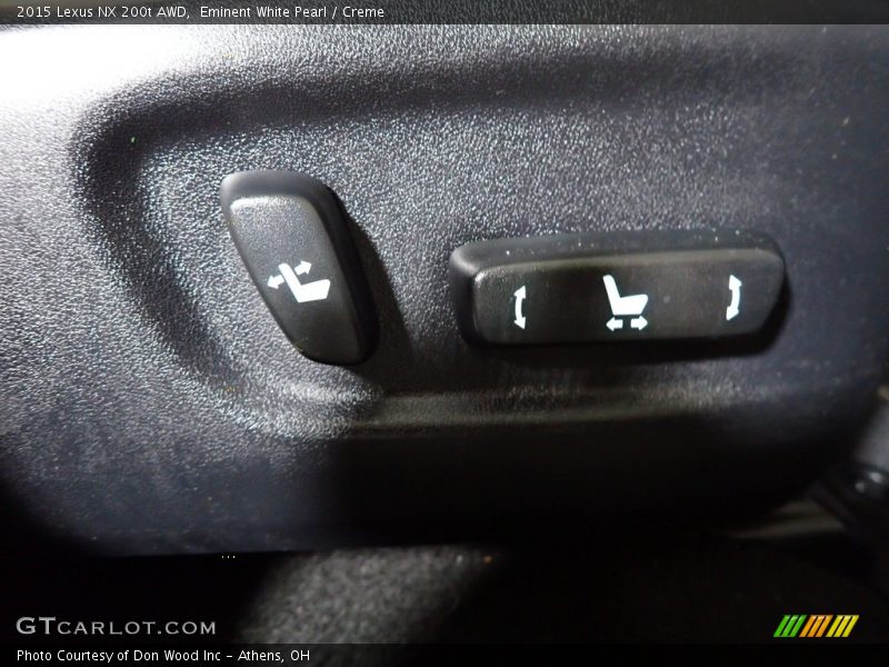 Eminent White Pearl / Creme 2015 Lexus NX 200t AWD