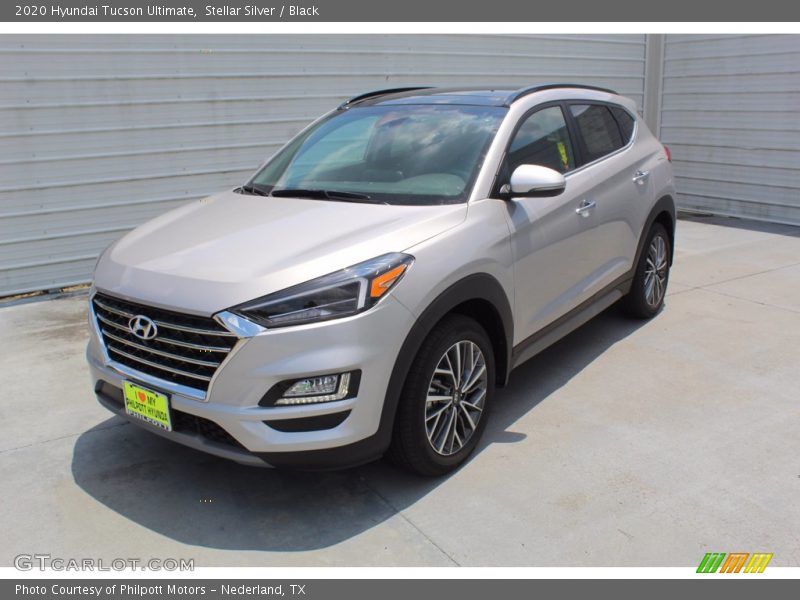Stellar Silver / Black 2020 Hyundai Tucson Ultimate