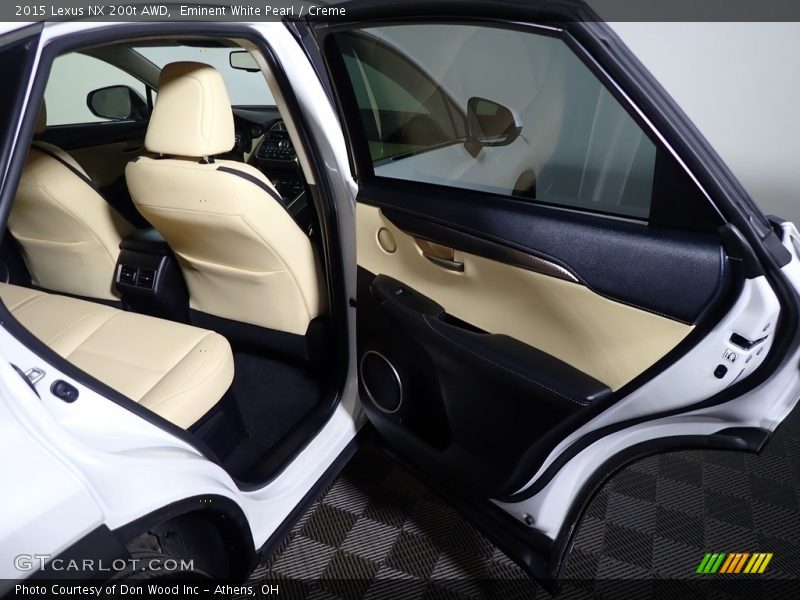 Eminent White Pearl / Creme 2015 Lexus NX 200t AWD