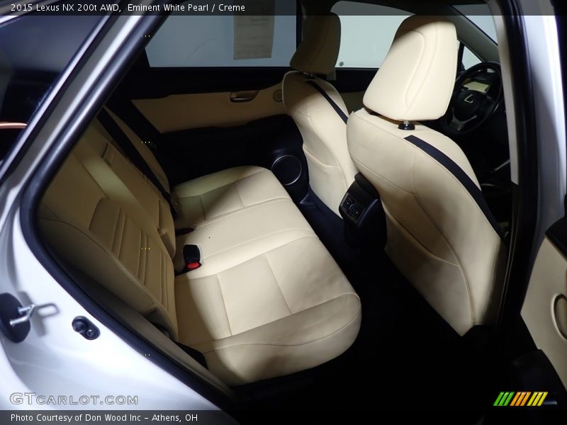 Eminent White Pearl / Creme 2015 Lexus NX 200t AWD