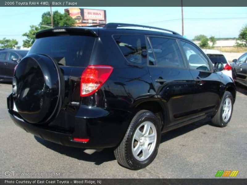 Black / Taupe 2006 Toyota RAV4 4WD