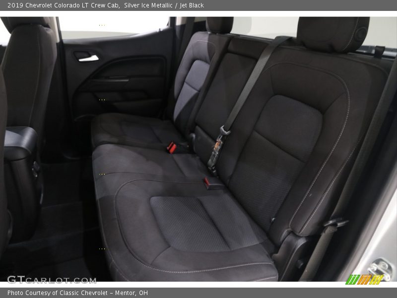 Silver Ice Metallic / Jet Black 2019 Chevrolet Colorado LT Crew Cab