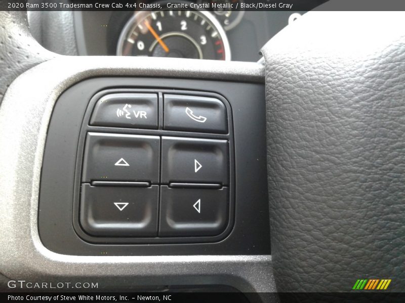 Granite Crystal Metallic / Black/Diesel Gray 2020 Ram 3500 Tradesman Crew Cab 4x4 Chassis