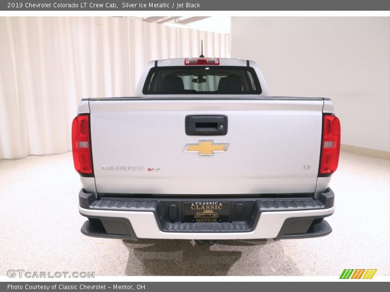 Silver Ice Metallic / Jet Black 2019 Chevrolet Colorado LT Crew Cab
