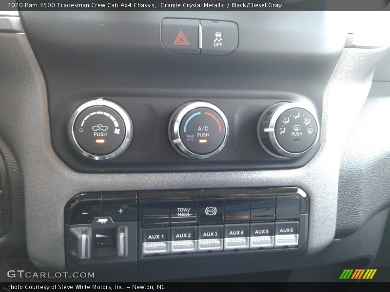 Granite Crystal Metallic / Black/Diesel Gray 2020 Ram 3500 Tradesman Crew Cab 4x4 Chassis