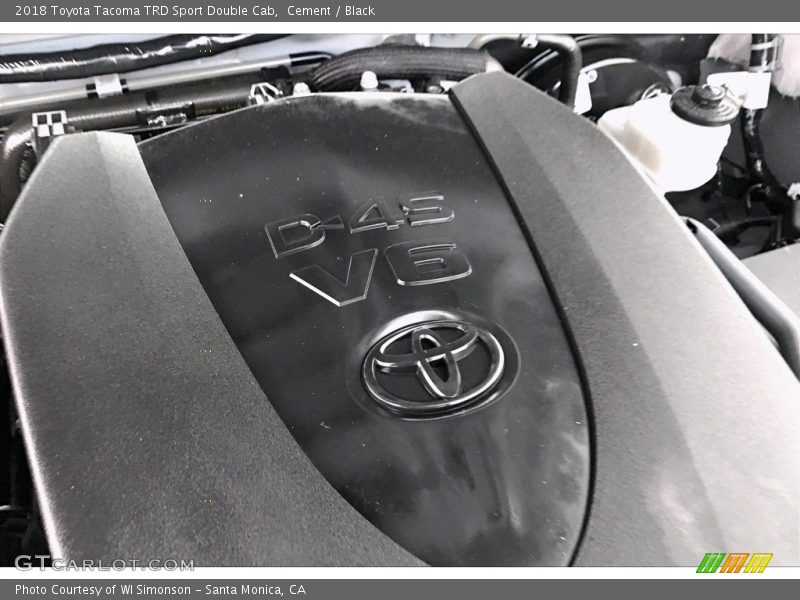 Cement / Black 2018 Toyota Tacoma TRD Sport Double Cab