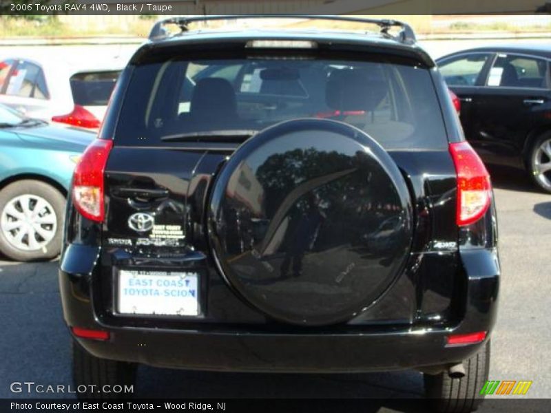 Black / Taupe 2006 Toyota RAV4 4WD