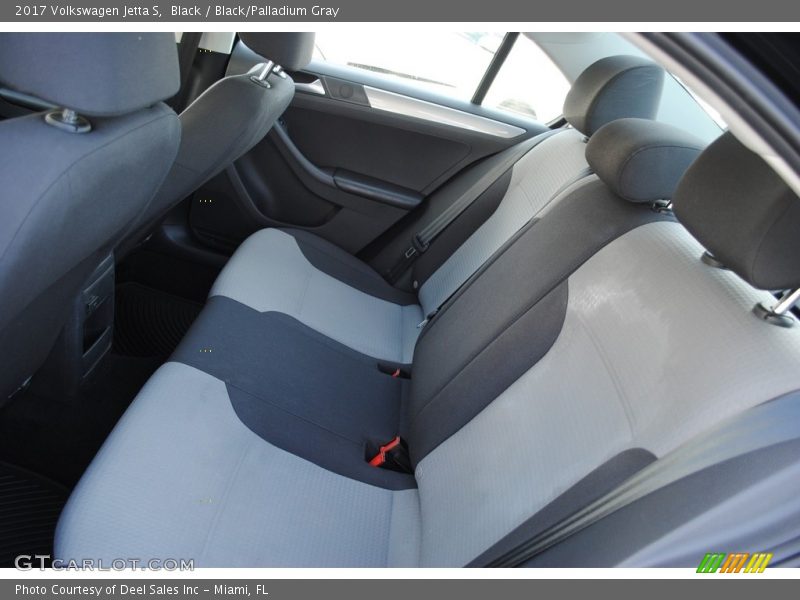 Black / Black/Palladium Gray 2017 Volkswagen Jetta S