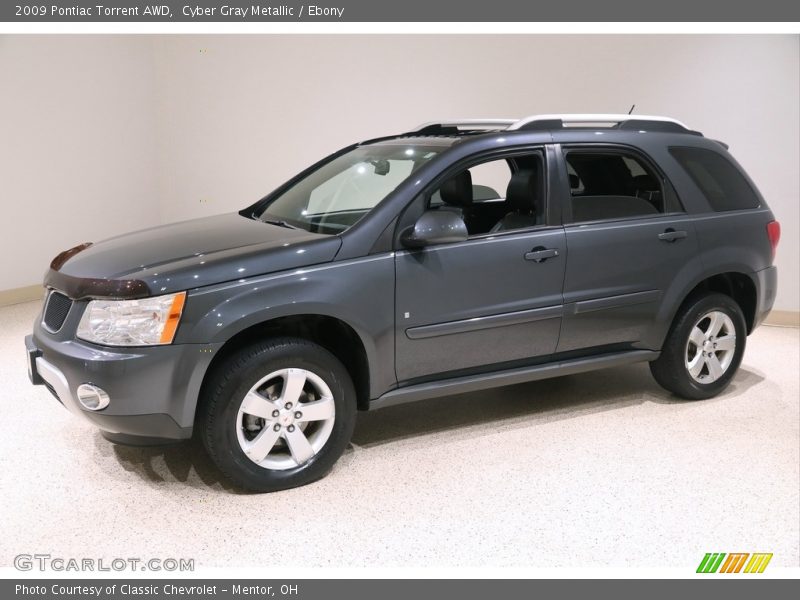 Cyber Gray Metallic / Ebony 2009 Pontiac Torrent AWD