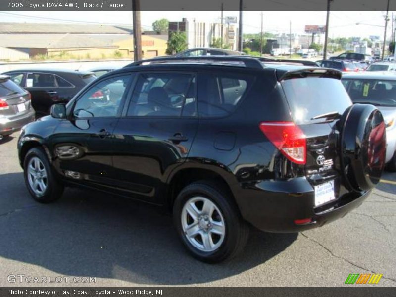 Black / Taupe 2006 Toyota RAV4 4WD