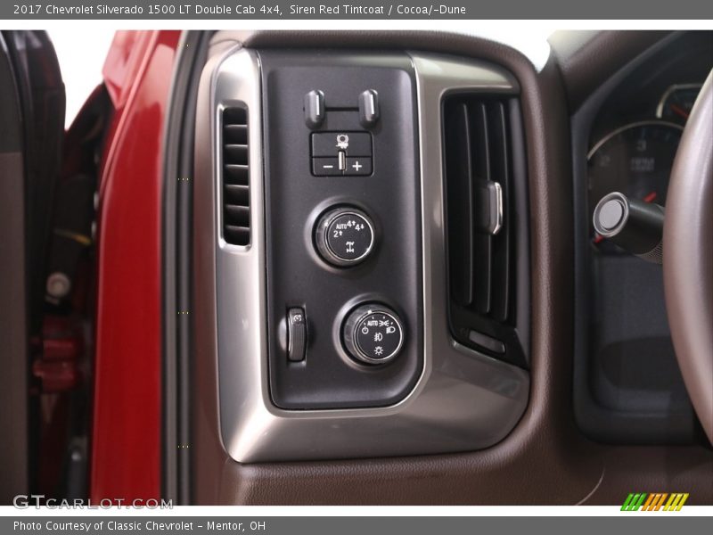 Siren Red Tintcoat / Cocoa/­Dune 2017 Chevrolet Silverado 1500 LT Double Cab 4x4