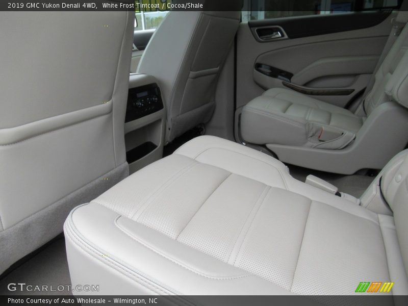 White Frost Tintcoat / Cocoa/Shale 2019 GMC Yukon Denali 4WD