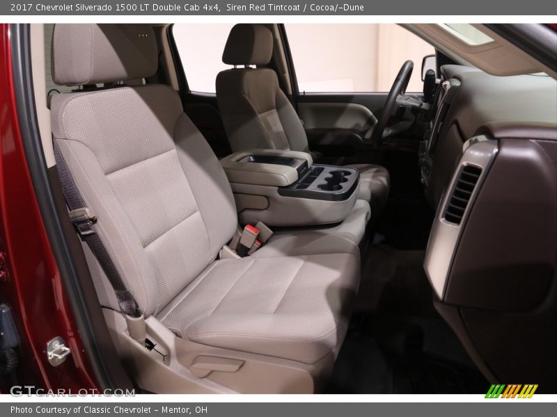 Siren Red Tintcoat / Cocoa/­Dune 2017 Chevrolet Silverado 1500 LT Double Cab 4x4