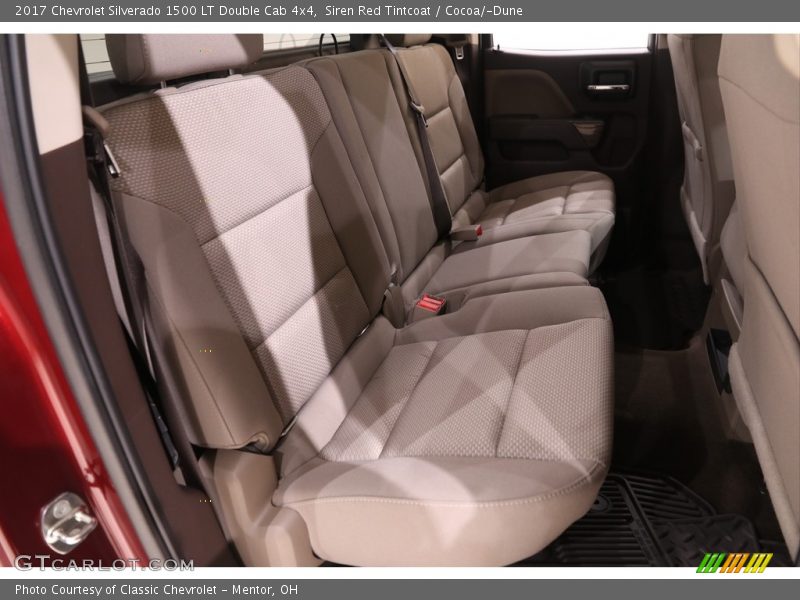 Siren Red Tintcoat / Cocoa/­Dune 2017 Chevrolet Silverado 1500 LT Double Cab 4x4