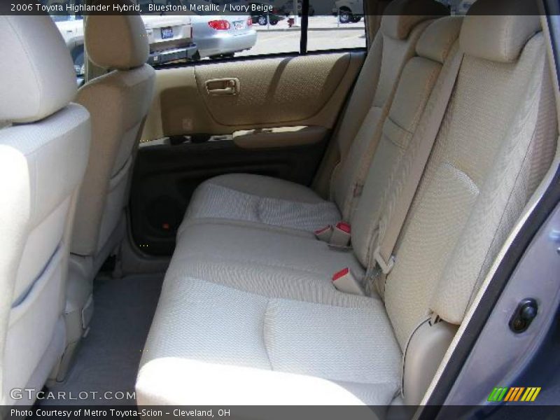 Bluestone Metallic / Ivory Beige 2006 Toyota Highlander Hybrid