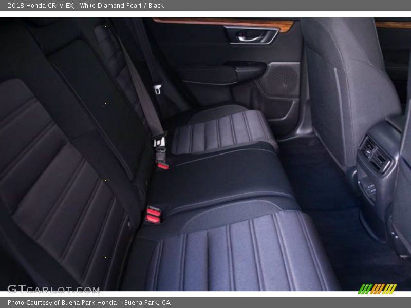 White Diamond Pearl / Black 2018 Honda CR-V EX