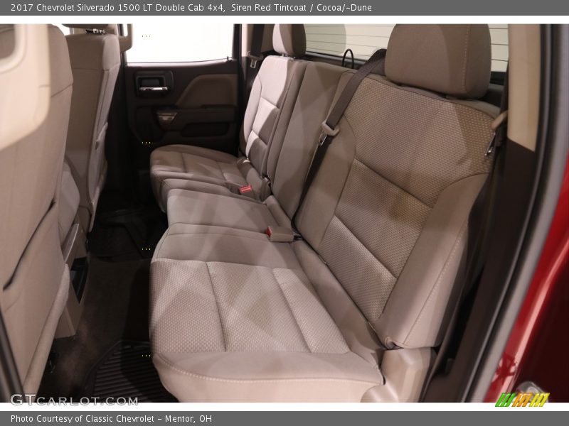Siren Red Tintcoat / Cocoa/­Dune 2017 Chevrolet Silverado 1500 LT Double Cab 4x4