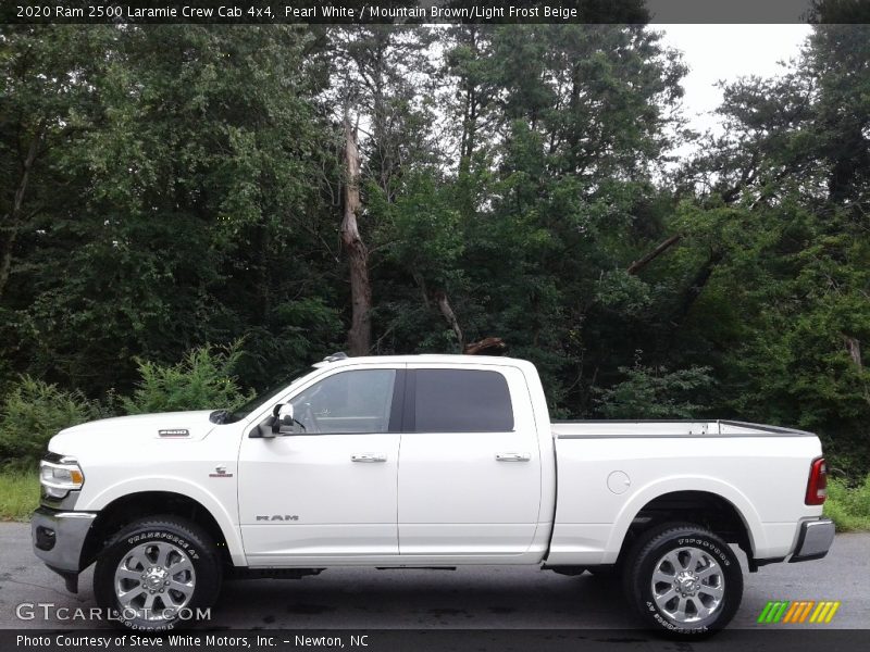  2020 2500 Laramie Crew Cab 4x4 Pearl White