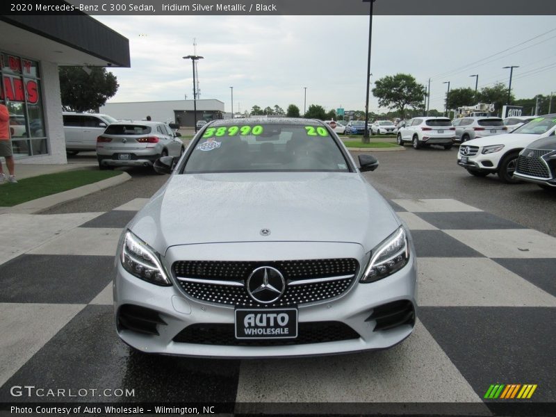 Iridium Silver Metallic / Black 2020 Mercedes-Benz C 300 Sedan