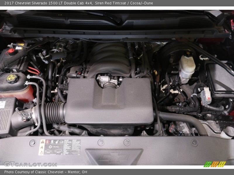 Siren Red Tintcoat / Cocoa/­Dune 2017 Chevrolet Silverado 1500 LT Double Cab 4x4