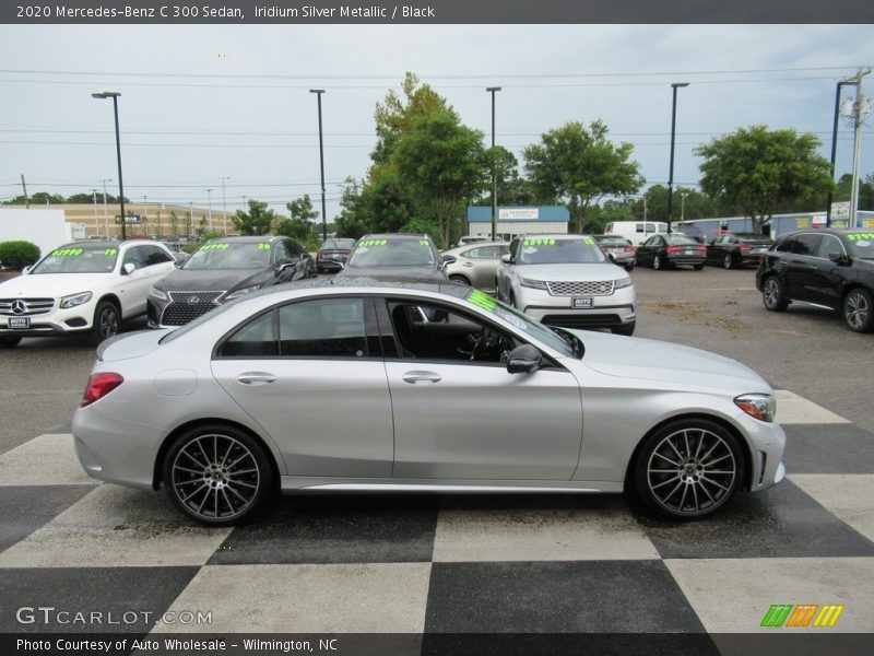 Iridium Silver Metallic / Black 2020 Mercedes-Benz C 300 Sedan