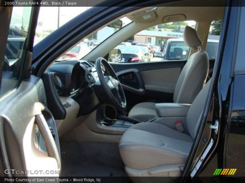 Black / Taupe 2006 Toyota RAV4 4WD