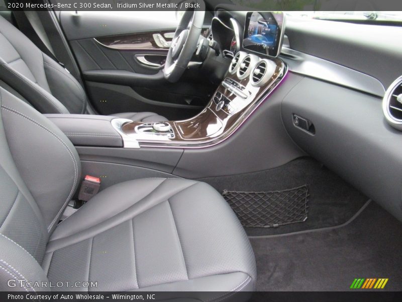 Iridium Silver Metallic / Black 2020 Mercedes-Benz C 300 Sedan