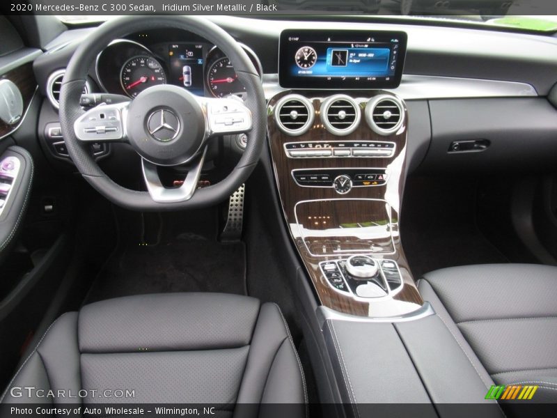 Iridium Silver Metallic / Black 2020 Mercedes-Benz C 300 Sedan