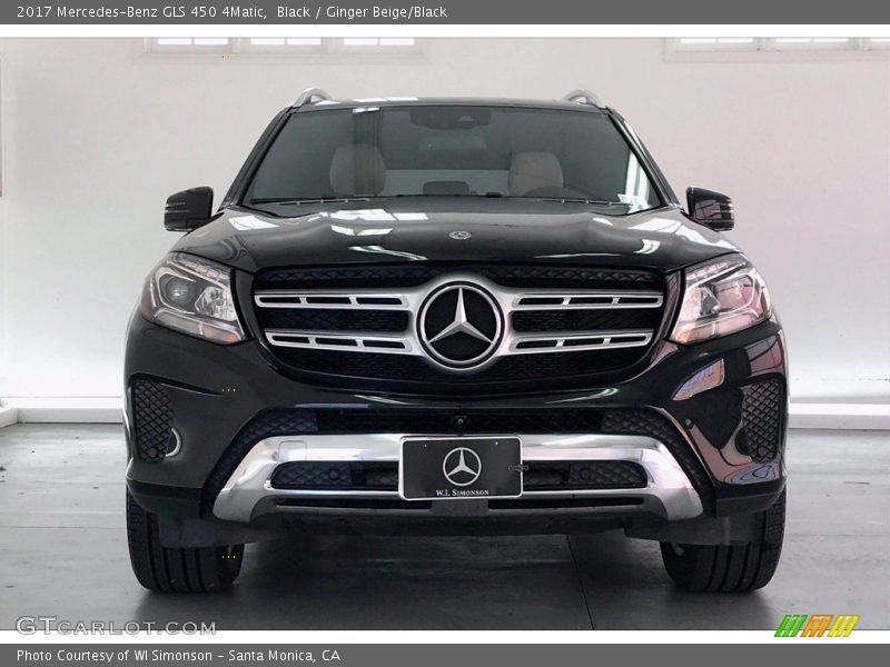 Black / Ginger Beige/Black 2017 Mercedes-Benz GLS 450 4Matic