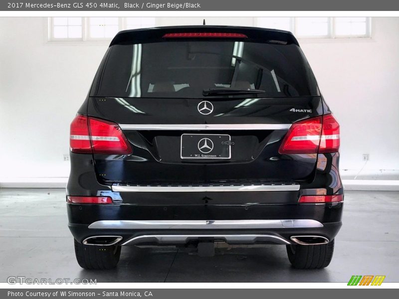 Black / Ginger Beige/Black 2017 Mercedes-Benz GLS 450 4Matic
