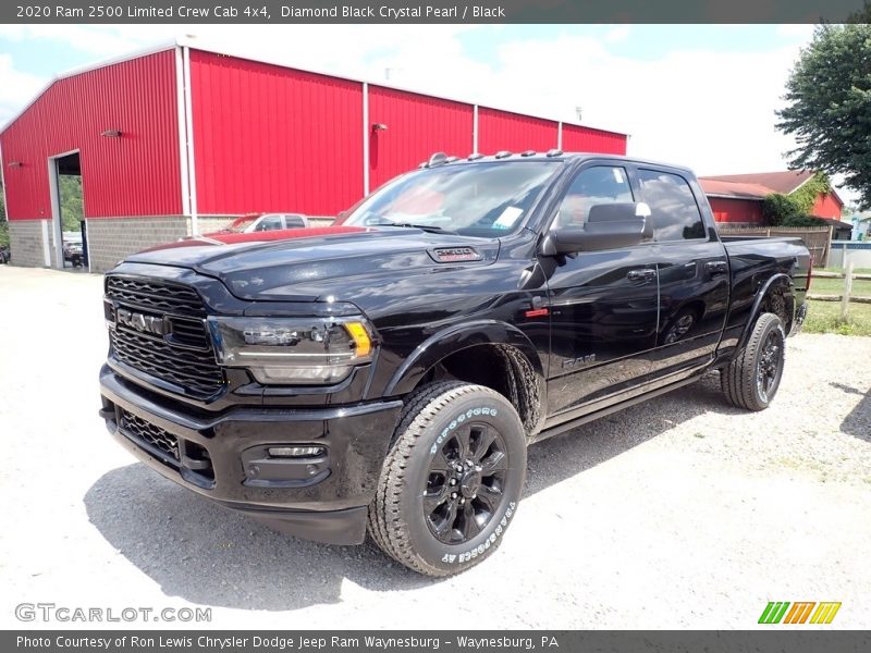 Diamond Black Crystal Pearl / Black 2020 Ram 2500 Limited Crew Cab 4x4