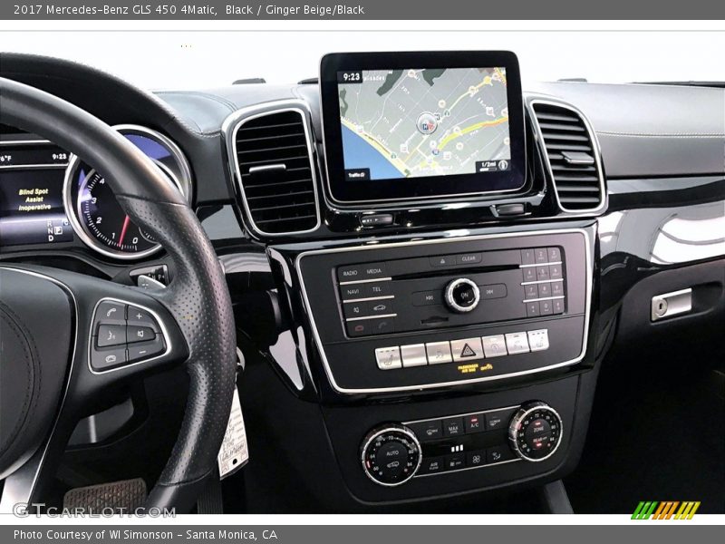 Black / Ginger Beige/Black 2017 Mercedes-Benz GLS 450 4Matic