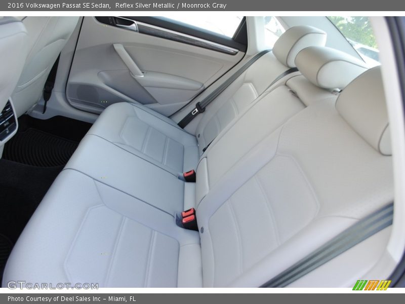 Rear Seat of 2016 Passat SE Sedan
