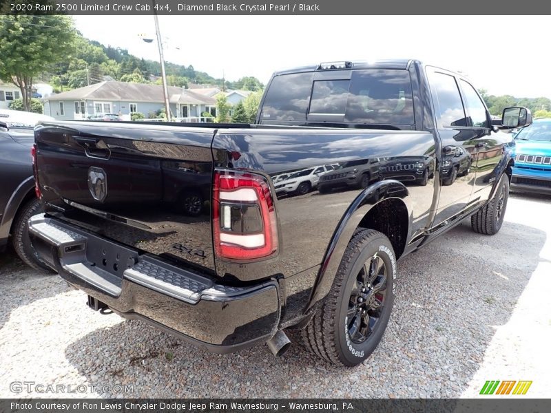 Diamond Black Crystal Pearl / Black 2020 Ram 2500 Limited Crew Cab 4x4