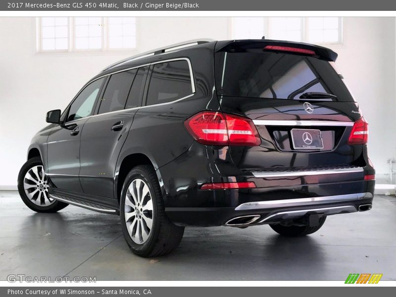 Black / Ginger Beige/Black 2017 Mercedes-Benz GLS 450 4Matic