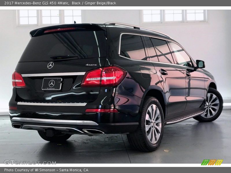 Black / Ginger Beige/Black 2017 Mercedes-Benz GLS 450 4Matic