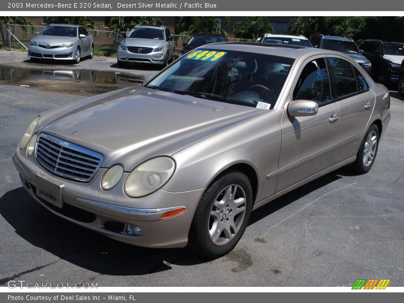 Front 3/4 View of 2003 E 320 Sedan