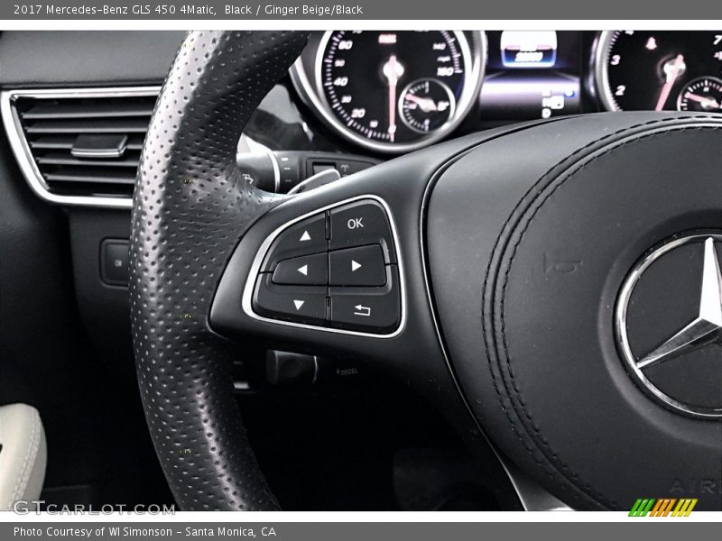 Black / Ginger Beige/Black 2017 Mercedes-Benz GLS 450 4Matic