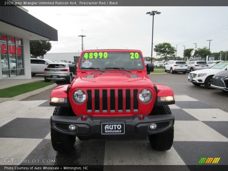 Firecracker Red / Black 2020 Jeep Wrangler Unlimited Rubicon 4x4