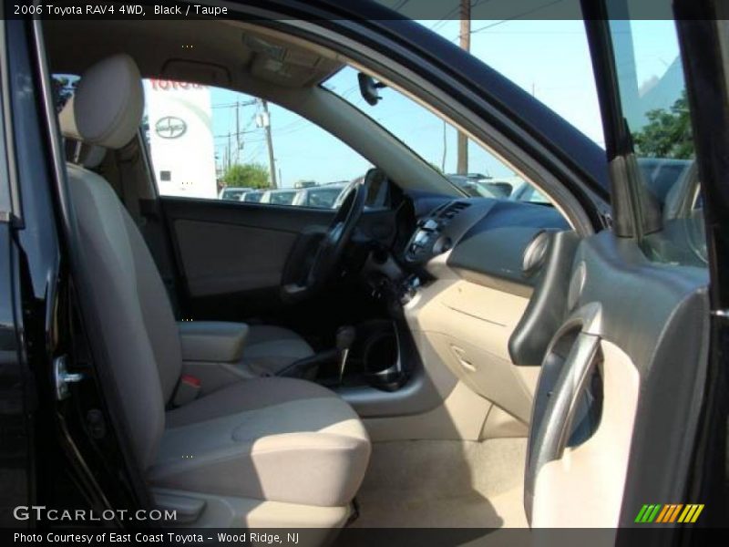 Black / Taupe 2006 Toyota RAV4 4WD