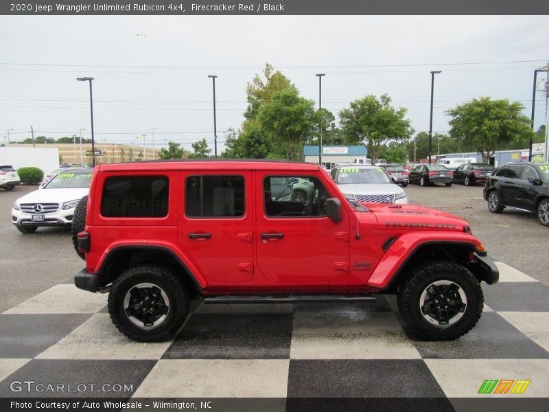 Firecracker Red / Black 2020 Jeep Wrangler Unlimited Rubicon 4x4