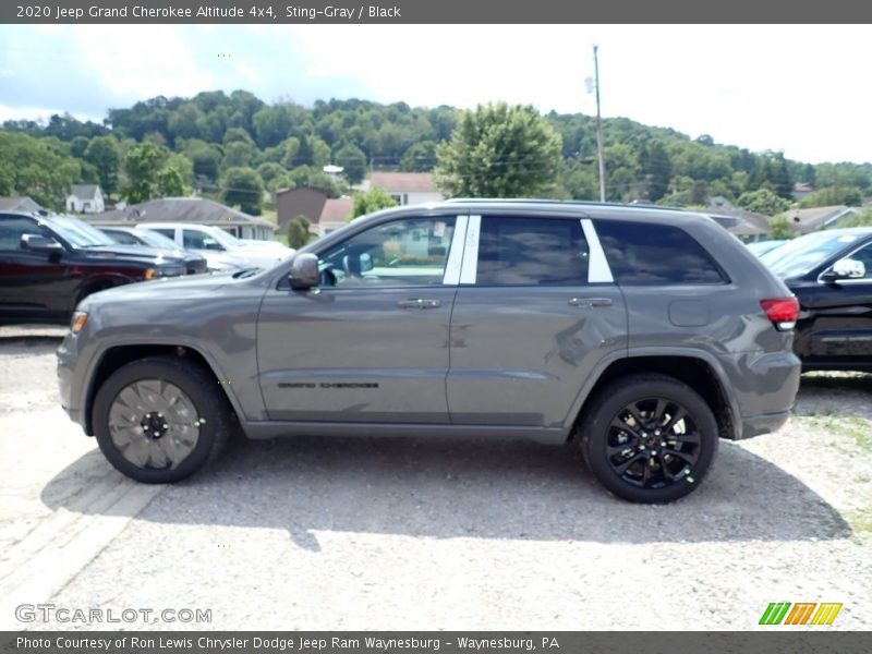 Sting-Gray / Black 2020 Jeep Grand Cherokee Altitude 4x4